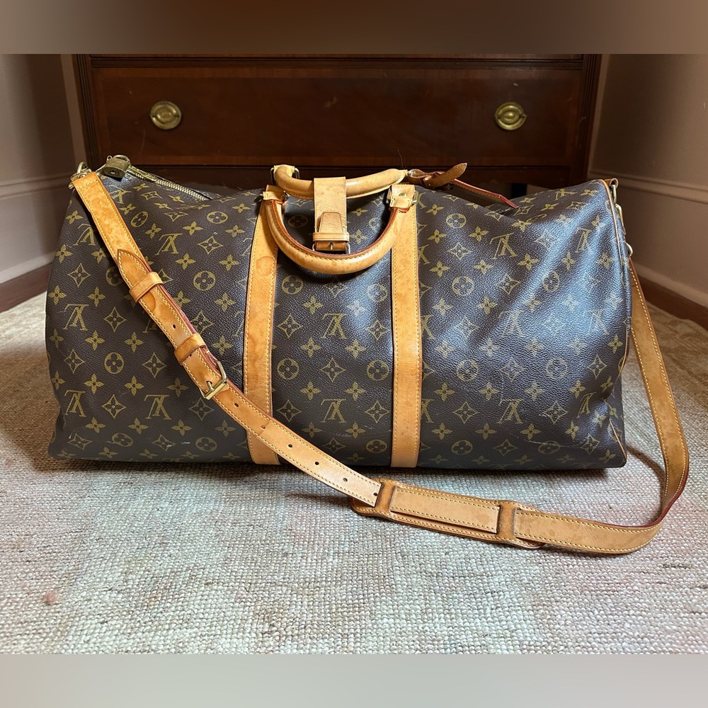 Louis Vuitton Keepall Bandoulière 55 Monogram Canvas